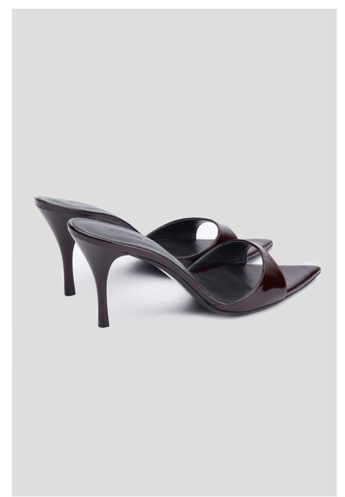 Burgundy Mules