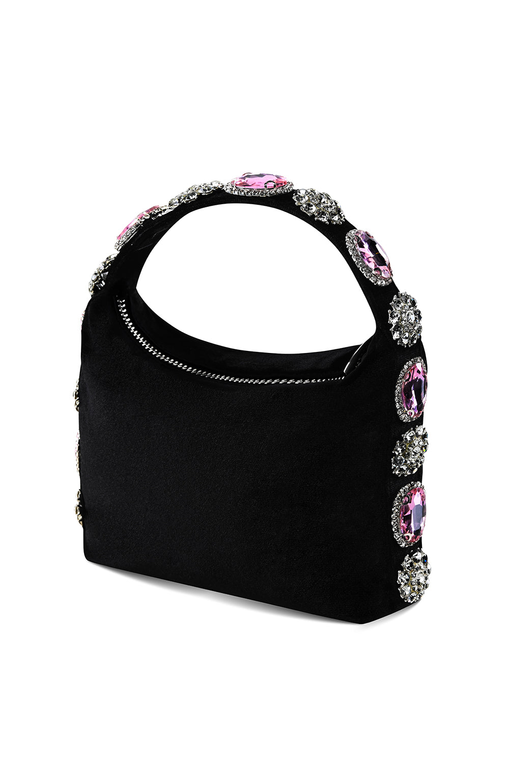 Pink Velvet Carolina Bag