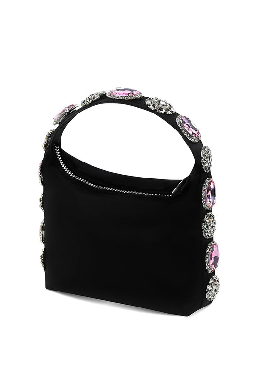 Pink Satin Carolina Bag